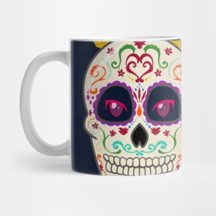 Sugar Skull Dia de los Muertos Mug